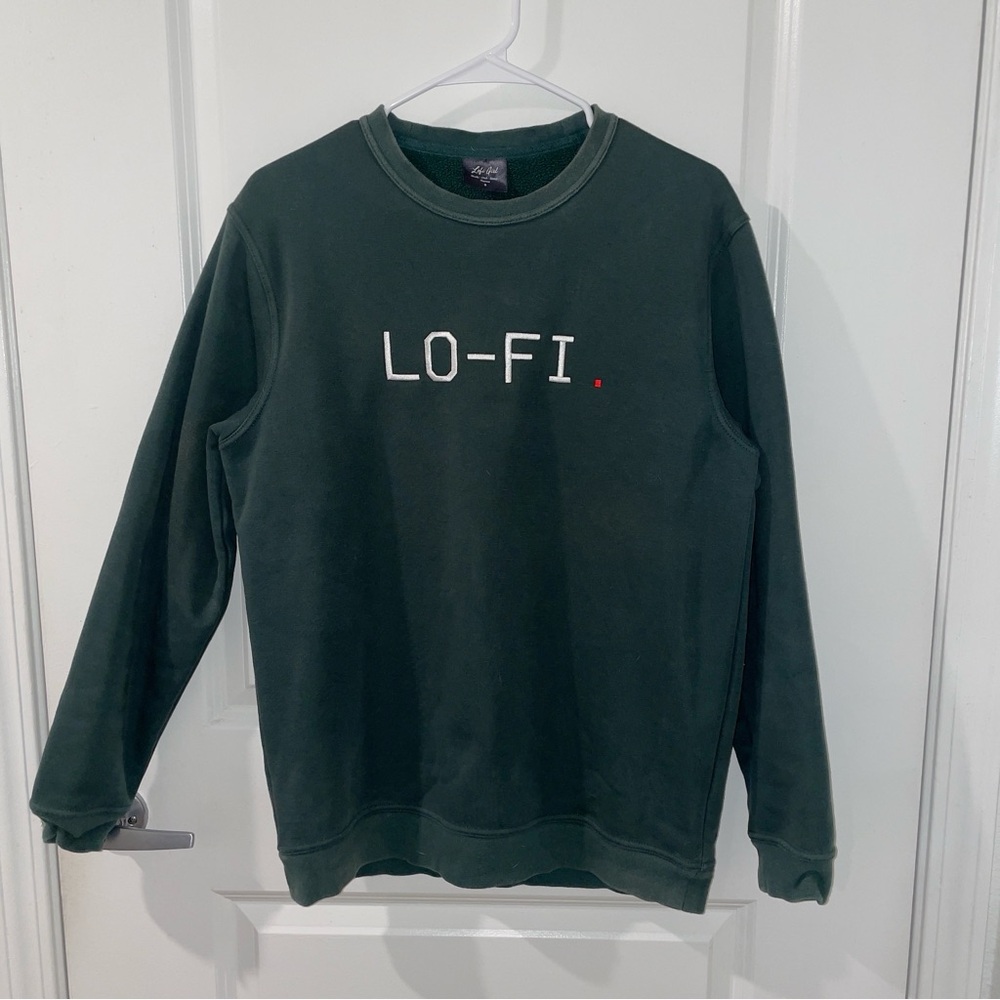 Men's Lo-if Green Sweatshirt